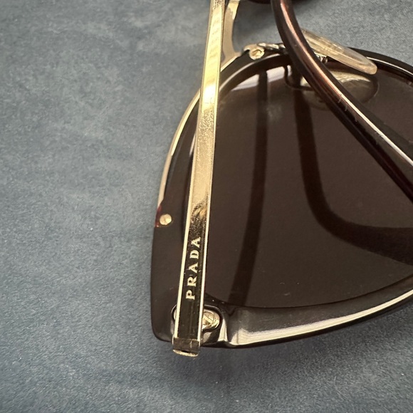 Prada PR 20US Conceptual Brown Sunglasses - Picture 11 of 12
